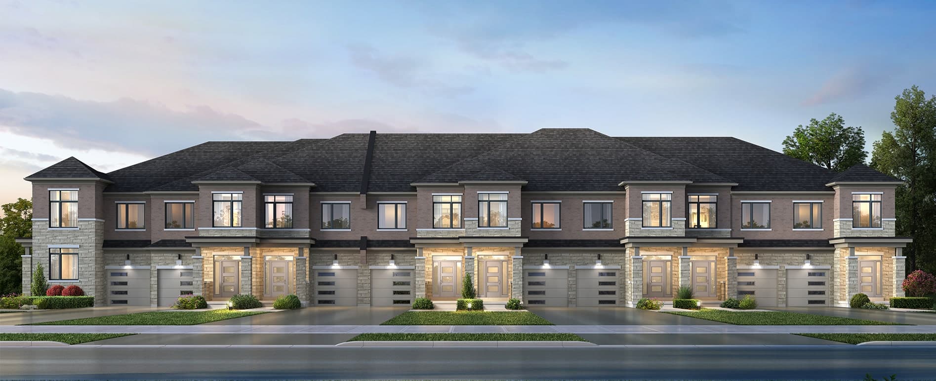 Bayview Heights Freehold Towns - Richmond Hill - By Royal Pine Homes 1